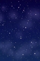 Fototapeta premium Deep Space Starry Night Sky