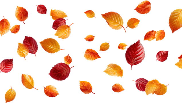 Beautiful maple leaves in autumn sunny day in foreground and blurry background in Kyushu, Japan. No people, close up, copy space, macro shot.