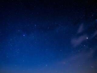 Deep Space Starry Night Sky