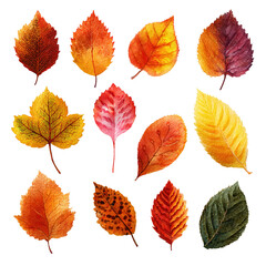 Fototapeta premium Beautiful maple leaves in autumn sunny day in foreground and blurry background in Kyushu, Japan. No people, close up, copy space, macro shot.