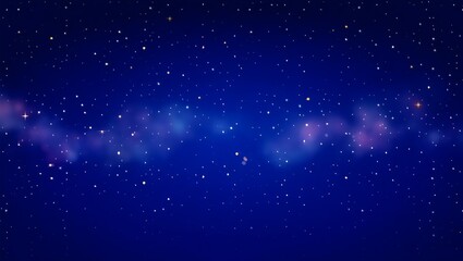 Fototapeta premium Deep Space Starry Night Sky