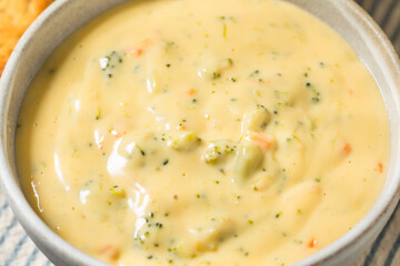 Hearty Homemade Broccoli Cheddar Soup