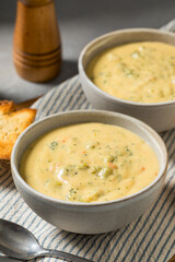 Hearty Homemade Broccoli Cheddar Soup