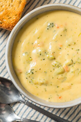 Hearty Homemade Broccoli Cheddar Soup