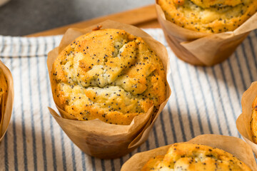 Sweet Homemade Poppyseed Muffins