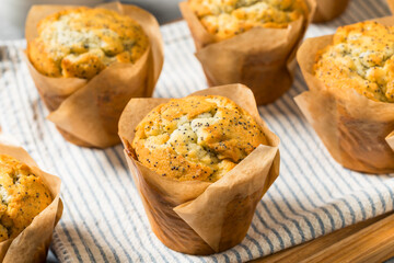 Sweet Homemade Poppyseed Muffins