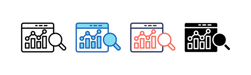 Predictive Chart multiple icon
