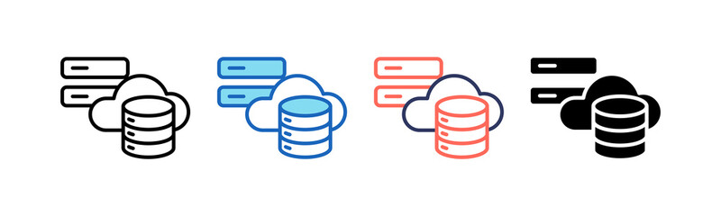 Database multiple icon