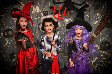 Naklejka premium Magic Trio Show