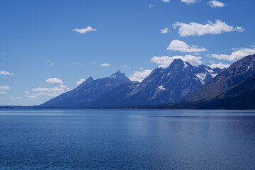 Naklejka premium grand teton lake