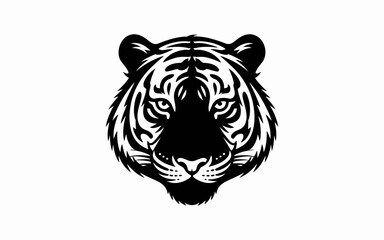 tiger head vector