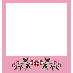 Cute Polaroid Christmas Frame