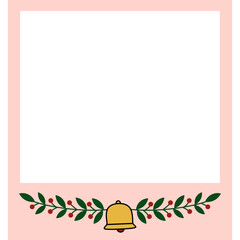 Cute Polaroid Christmas Frame