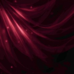 Fototapeta premium A Captivating Display of Fiery Red Patterns Emanating from a Dark Background, Creating an Enigmatic Visual Experience