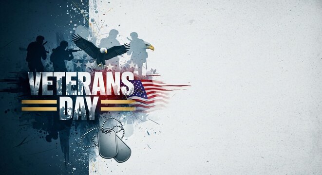 Honoring American Heroes Veterans Day Remembrance Eagle Military Support November 11th Thank You