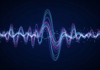 abstract, neon, glow, digital, line, wave, pattern, flow, dynamic, design, modern, technology, futuristic, gradient, cyan, magenta, purple, violet, electric, shimmer, energy, rhythm, art, wallpaper, m