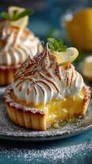  Delicious Lemon Meringue Tart with Caramelized Topping