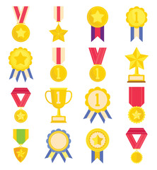 Golden Trophies Achievement Medals and Award