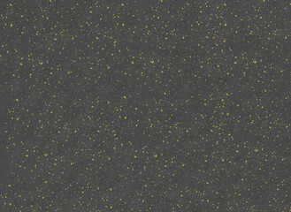 黒い和紙に金箔を散りばめた模様　金箔和紙　金箔紙