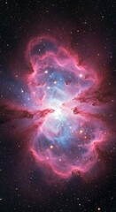 Mystic Mountain - A Cosmic Tapestry of Gas and Dust in Carina Nebula.