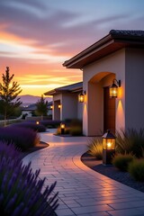 Sunset Serenity - A Pathway to a Beautiful Home.