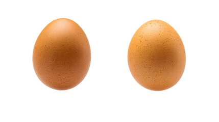 A glossy egg plum glides beautifully in clean space, isolated on white