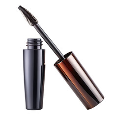 Obraz premium Black Mascara with Curved Wand Close Up