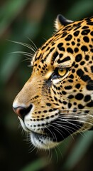Majestic Jaguar Profile Close-up