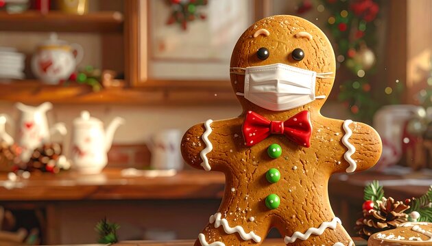Gingerbread Face Mask Images – Browse 1,512 Stock Photos, Vectors, and ...