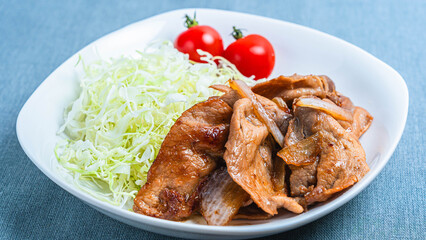 豚のしょうが焼き