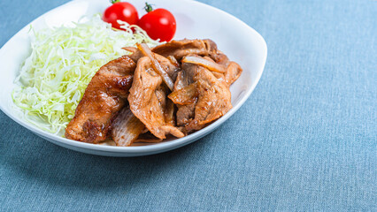 豚のしょうが焼き