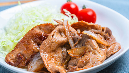 豚のしょうが焼き