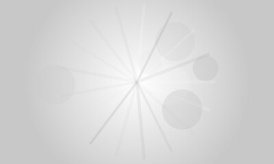 Abstract geometric pattern with intersecting lines and soft shapes on a light background