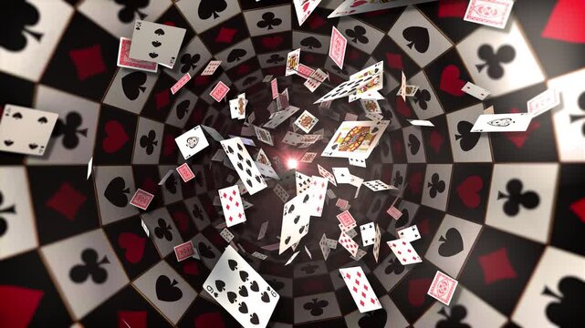 Playing Cards Tunnel