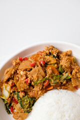 Nasi gila is the popular Jakarta food