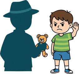 Child Abduction Prevention Education and Safety Rules Set