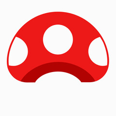 vector illustration of a red and black cat