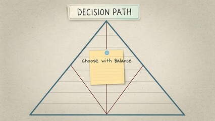 Visual Representation of Decision Path Concept with Emphasis on Balanced Choices and Structured Decision-Making Framework