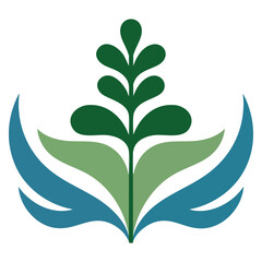 Agriculture healthy logo vector illustration perfect for organic farm natural products eco friendly sustainable agriculture or healthy food branding