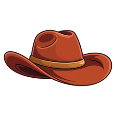 Fashion hat on white background illustration perfect for apparel accessory style clothing design wardrobe concept or creative fashion themed artwork