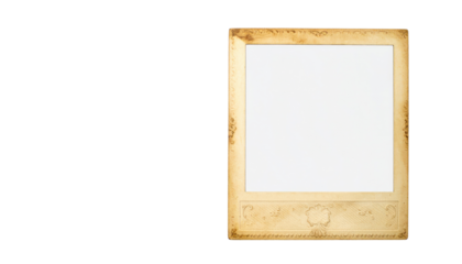 Vintage Photo Frame with Aged Paper Texture and Empty Space 1.
