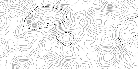 Topographic map lines background. Abstract vector illustration. Vector illustration.
