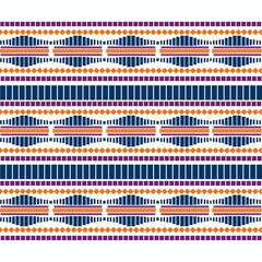 seamless pattern with colorful stripes
