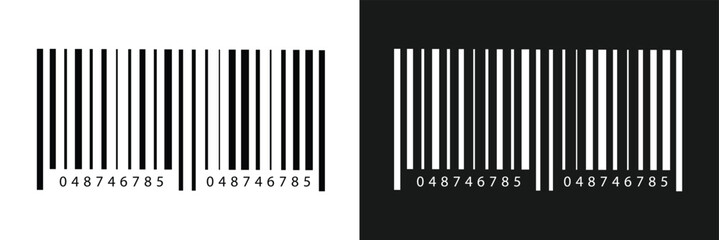 QR Code with text scan me icon and barcode icon collections. Dummy Barcodes and QR code label Collection. digital bar code and retail pricing bars QR code icon in eps 10.