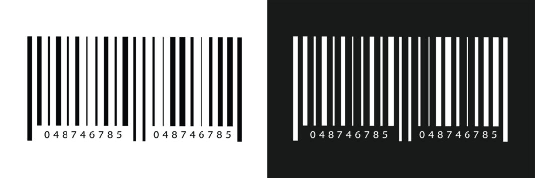 QR Code with text scan me icon and barcode icon collections. Dummy Barcodes and QR code label Collection. digital bar code and retail pricing bars QR code icon in eps 10.