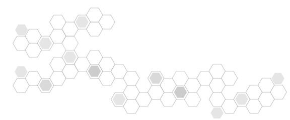 Vector hexagons pattern. Abstract geometric black texture background black hexagon 3D background texture.