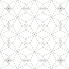 Geometric pattern with triangles and stars abstract vector design ideal for wallpaper or creative graphic element needs