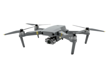 Drone with camera transparent background cutout png