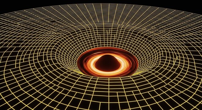 Black hole spacetime curvature event horizon singularity gravity physics astrophysics cosmology wormhole