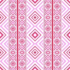 Vibrant pink geometric pattern design for modern textiles or backgrounds, adding a touch of playful sophistication to any creative project with a trendy aesthetic